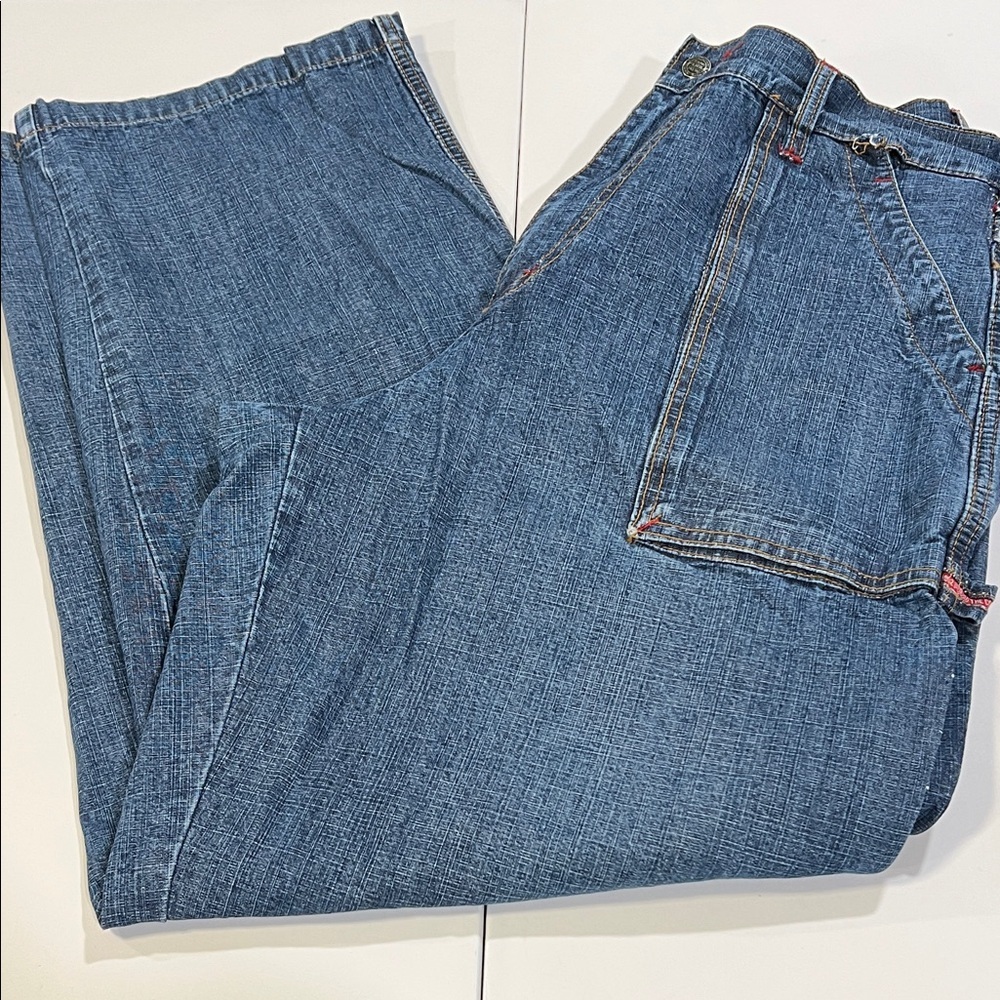 FUBU Relaxed‎ Fit Blue Jeans -vintage Y2K, 34x34